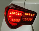 TOM'S LED Tail Light 86/FRS/BRZ 12+ Red Lens (US)-2