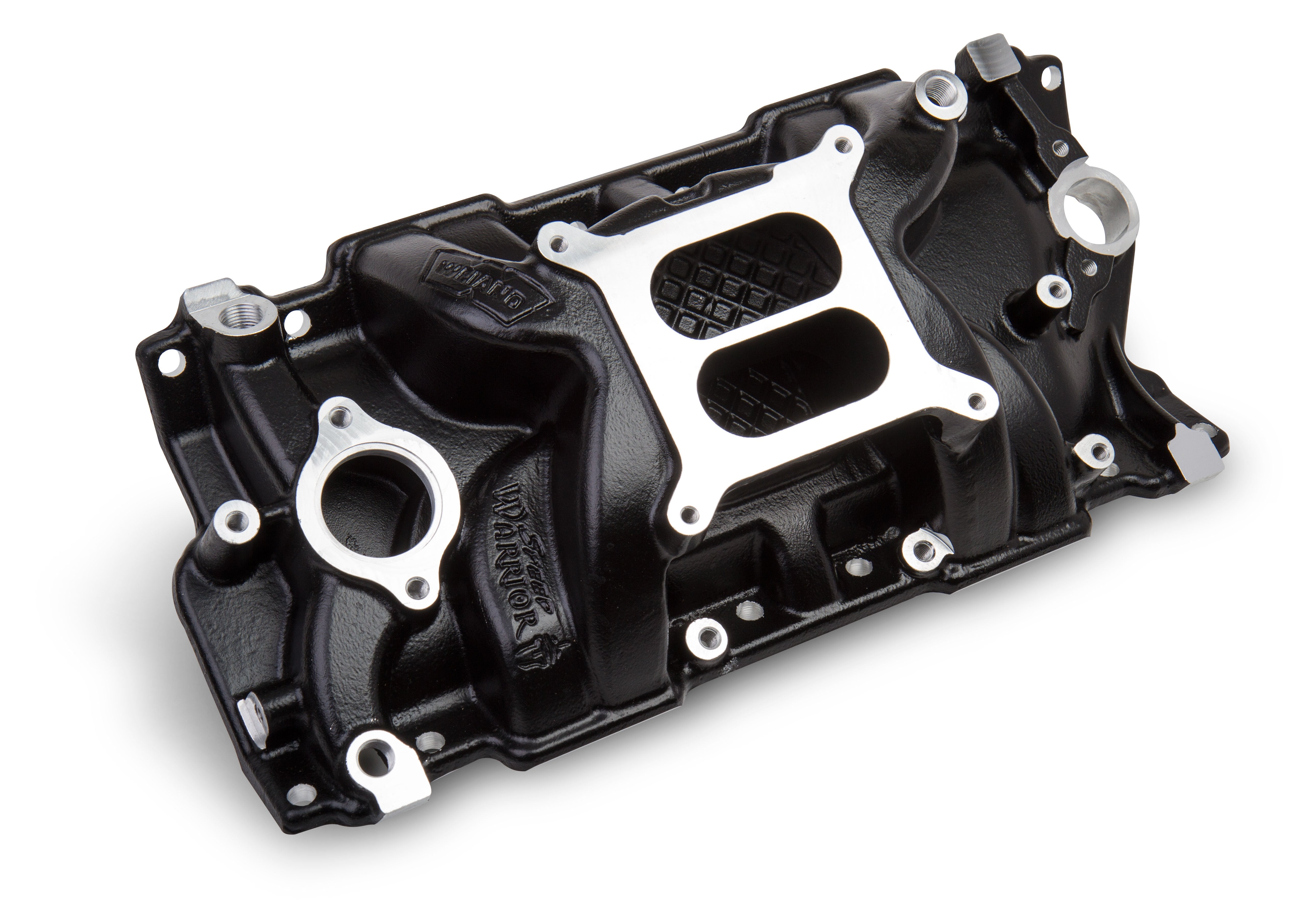 WEIAND MANIFOLD-SBC SPEED WARRIOR - BLACK