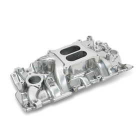 WEIAND MANIFOLD - SBC SPEED WARRIOR - POLISHED