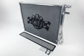 A90 Supra / BMW G-Series High-Performance Heat Exchanger w/ Rock Guard - 0
