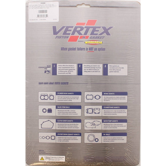 Vertex Gaskets 16-23 Honda Pioneer 1000 Ignition Cover Gasket Kit