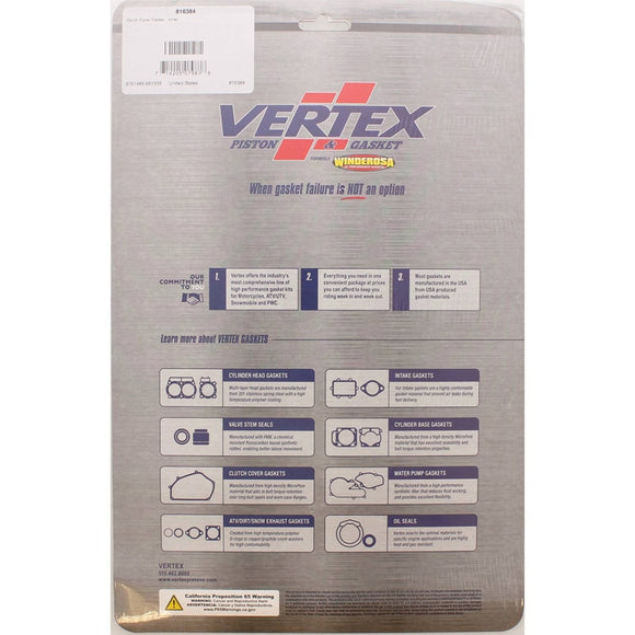 Vertex Gaskets 2023 Husqvarna FC 250 Inner Clutch - Side Cover Gasket Kit