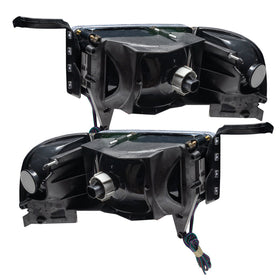 Oracle 94-02 Dodge Ram Pre-Assembled Halo Headlights - White SEE WARRANTY