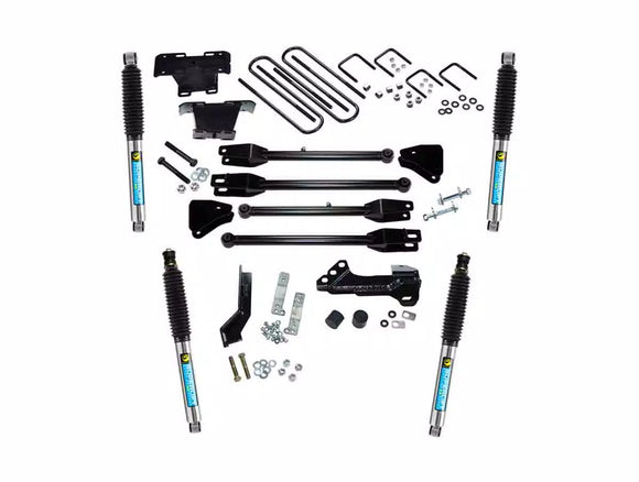 Superlift 17-19 Ford F-250/F-350 SuperDuty 4WD (Diesel) 4in Lift Kit w/4-Link w/ Bilstein Shocks
