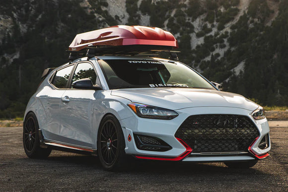 Hyundai Veloster N / i30 N Stepped-Core Intercooler - Black