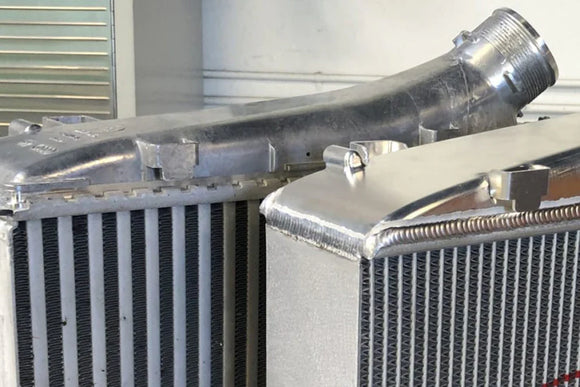 Audi C8 RS6/RS7 High-Performance Twin Intercooler Set - Raw Billet