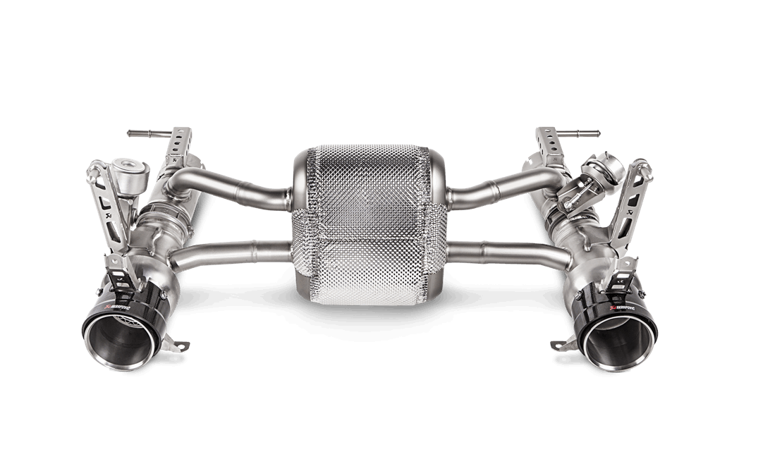 Akrapovic 16-17 Ferrari 488 GTB/488 Spyder Slip-On Line (Titanium) w/ Carbon Tips