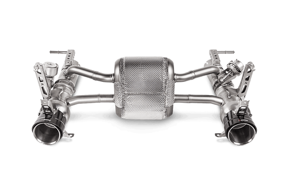 Akrapovic 16-17 Ferrari 488 GTB/488 Spyder Slip-On Line (Titanium) w/ Carbon Tips