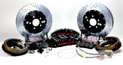 Baer Extreme+ Fits 1960-87 Chevy C10 Trucks, Blazer and Suburban w/OE C-Clip (BIH) Rear End (2WD 6-Lug)