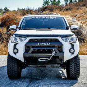 Westin 14-20 Toyota 4Runner Pro-Series Bumper Angular Bull Bar - Textured Black - 0