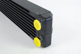 Universal Dual-Pass Oil Cooler / RS Porsche / M22 x 1.5 / 22L x 4.75H x 2.16W - 0
