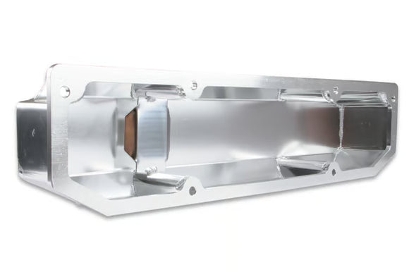 Mr. Gasket Fabricated Aluminum Valve Covers - Silver Finish Fits 1965-1978 Chrysler 383-440 Big Block - Short Bolt (Not Angled)