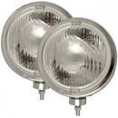 ANZO Off Road Halogen Light Universal H3 8in Round Slimline Off Road Light Chrome-1