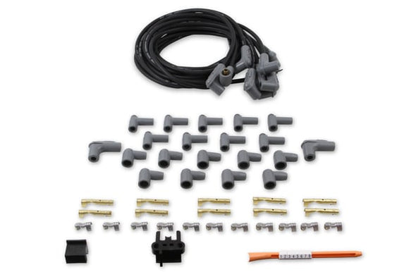 MSD Wire Set. Black Super Conductor. Universal 8-cyl. 90