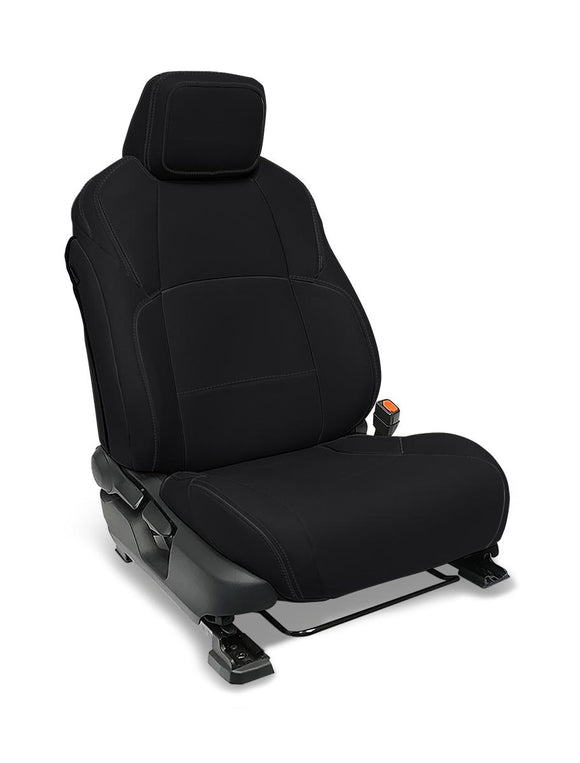 PRP 2024 Toyota Tacoma Front Seat Covers - All Black (Pair)