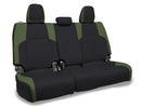 PRP 2024 Toyota Tacoma Rear Bench Covers - Black and Olive Green-1