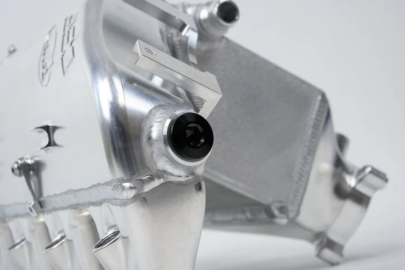 BMW S58 "Level-Up" Charge Air Cooler Manifold - Raw Billet