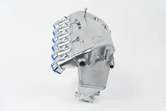 BMW S58 "Level-Up" Charge Air Cooler Manifold - Raw Billet