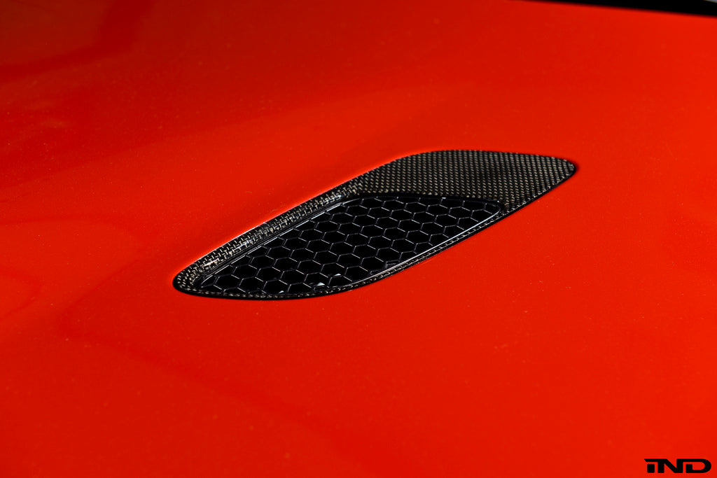 AutoTecknic E9X M3 Carbon Fiber Hood Vent Set