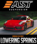 AST SUSPENSION ADJUSTABLE LOWERING SPRINGS: PORSCHE 911 (992)-5