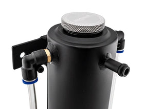 Weapon R Universal Catch Tank 24 fl oz (Stealth Black) Top Outlet Aluminum Coolant Overflow Tank - 0