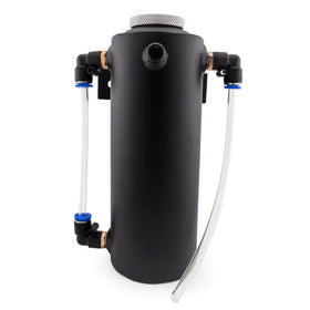 Weapon R Universal Catch Tank 24 fl oz (Stealth Black) Top Outlet Aluminum Coolant Overflow Tank