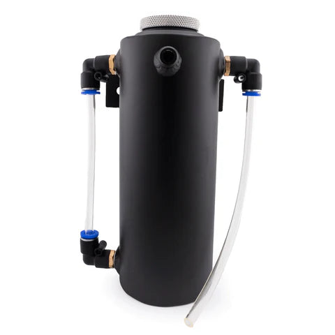 Weapon R Universal Catch Tank 24 fl oz (Stealth Black) Top Outlet Aluminum Coolant Overflow Tank