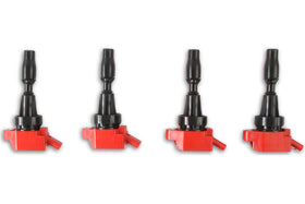 MSD IGNITION COIL - BLASTER SERIES - HYUNDAI/KIA 1.6L TURBO - RED - 4-PACK