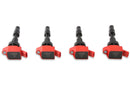 MSD IGNITION COIL - BLASTER SERIES - HYUNDAI/KIA 1.6L TURBO - RED - 4-PACK-2