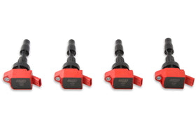 MSD IGNITION COIL - BLASTER SERIES - HYUNDAI/KIA 1.6L TURBO - RED - 4-PACK - 0