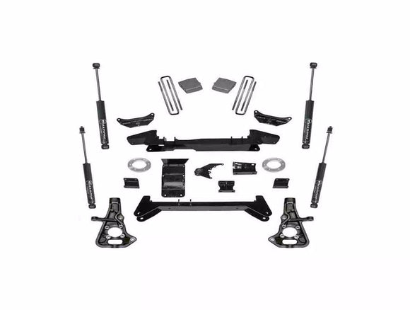 Superlift 99-10 Chevy Silv/GMC Sierra 1500HD/2500LD 4WD 6in Lift Kit - Knuckle Kit w/ SLF Shocks