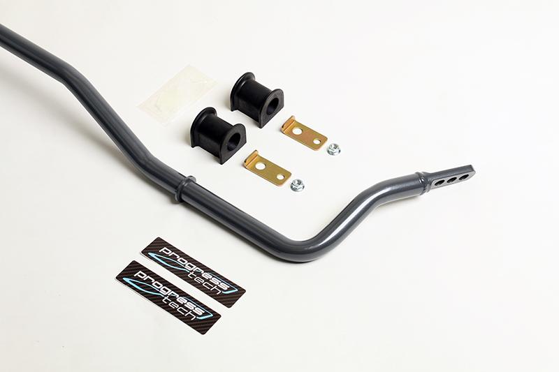 Progress Tech 2015+ Ford Mustang 4 Cyl/GT Rear Sway Bar (Tubular 25mm - Adjustable) - 0