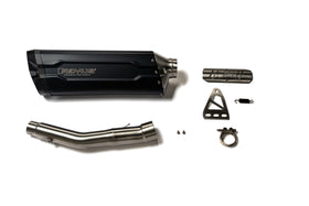 Remus Triump Tiger 900 Stainless Steel Slip-On Exhaust (Remus 8 2.0) - Black
