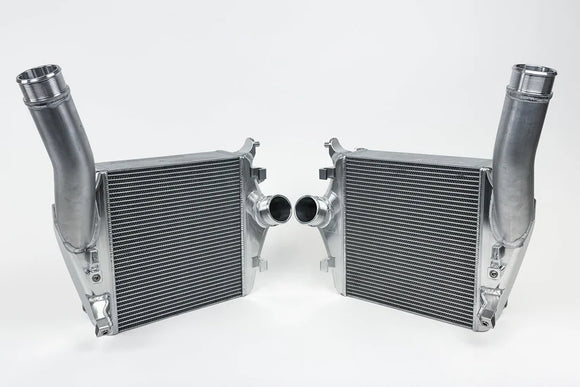 Audi SQ7 / SQ8 Twin Intercooler Set - Raw Billet