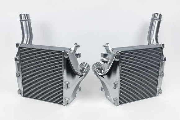 Audi SQ7 / SQ8 Twin Intercooler Set - Raw Billet