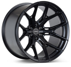 VOSSEN HF64 17 X 8.5 +35 6-130 MID CB84.1 SATIN BLACK