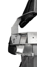 KIRKEY SEAT KIT - ALUMINUM 15" STANDARD 10 LAYBACK CONTAINMENT SEAT & BLACK COVE-3