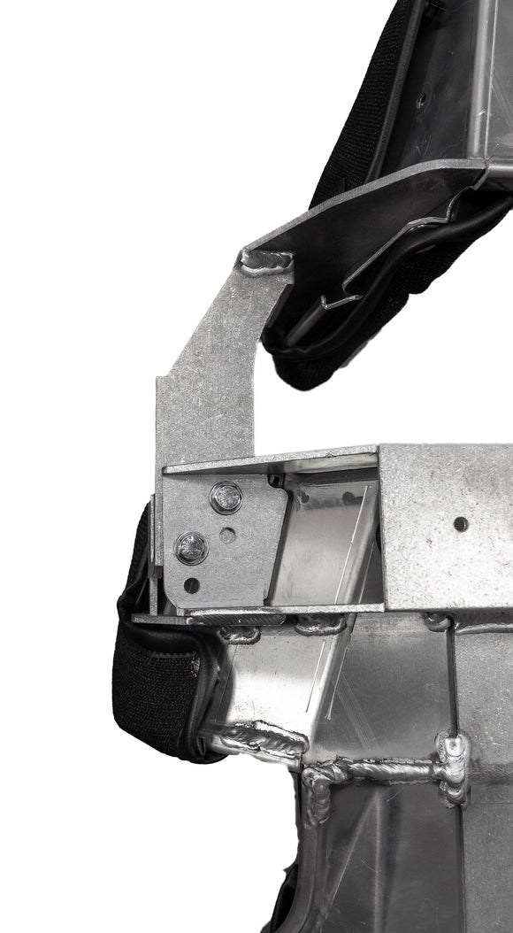 KIRKEY SEAT KIT - ALUMINUM 15" STANDARD 10 LAYBACK CONTAINMENT SEAT & BLACK COVE