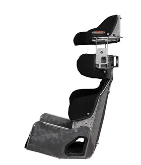 KIRKEY SEAT KIT - ALUMINUM 15" STANDARD 10 LAYBACK CONTAINMENT SEAT & BLACK COVE - 0