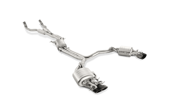 Akrapovic 14-17 Audi RS7 Sportback (C7) Evolution Line Cat Back (Titanium) w/ Carbon Tips