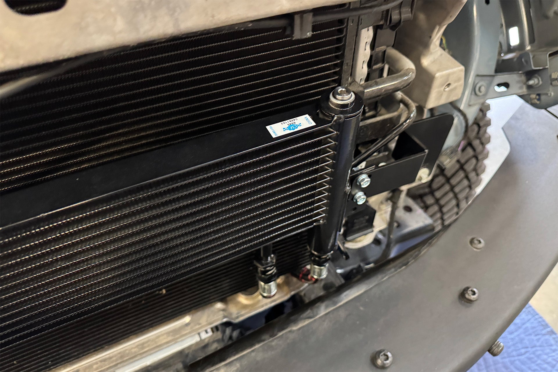 Ford Bronco 2.7L External Transmission Oil Cooler Kit (CSF #8350)