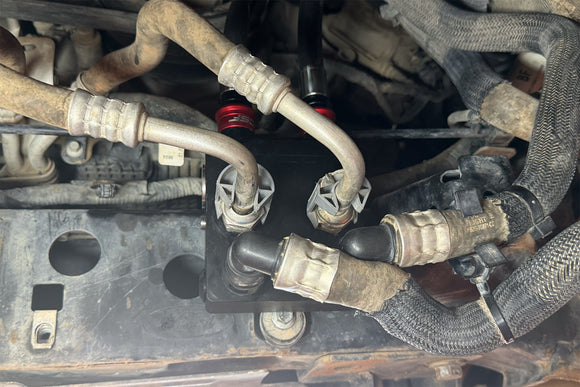 Ford Bronco 2.7L External Transmission Oil Cooler Kit (CSF #8350)