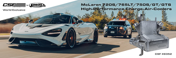 CSF McLaren 720S/765LT/750S/GT/GTS High-Performance Charge-Air-Coolers