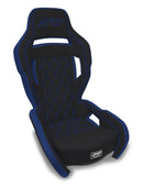 PRP Contour UTV Suspension Seat -Black and Blue-1