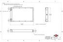 Motorsport Dual-Pass Competition Radiator-12