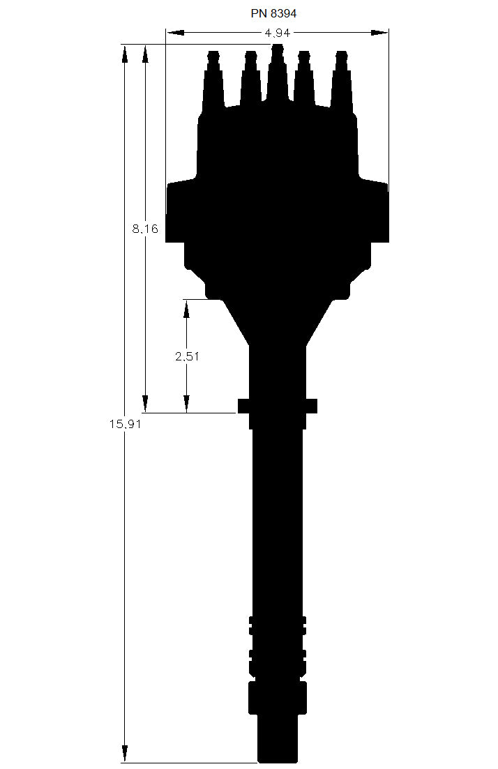 MSD Distributor. Digital E-Curve