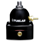 Fuelab 515 EFI Adjustable FPR 25-90 PSI (2) -6AN In (1) -6AN Return - Black-1
