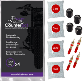 Counteract Motorcycle Balancing Bead Shop Pack (4) 3oz Bags