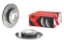 Brembo OE 15-20 Audi A3 Quattro/S3/15-19 Golf R/15-21 GTI/19-21 Jetta Front Disc Brake Kit KTX4080-2