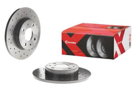 Brembo OE 15-20 Audi A3 Quattro/S3/15-19 Golf R/15-21 GTI/19-21 Jetta Front Disc Brake Kit KTX4080 - 0